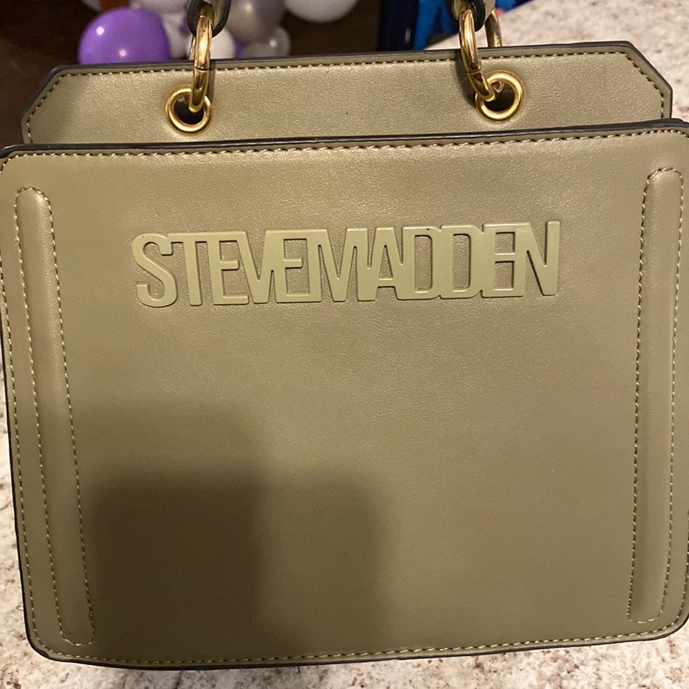 Steve Madden Evelyn Purse Green Forrest New only worn for a week